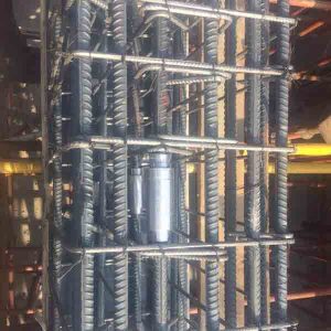 Reinforced rigid column connection