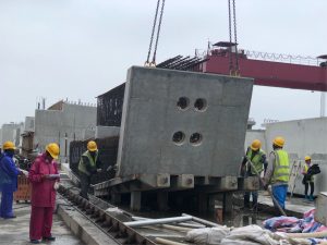上海四建市政桥梁部品工厂考察