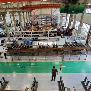 新闻：各公司领导莅临，全方位考察本公司WL智能全自动钢筋螺纹生产线！