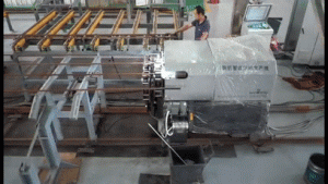 五隆兴生产线在厦门北站项目进入设备调试阶段，即将投入使用